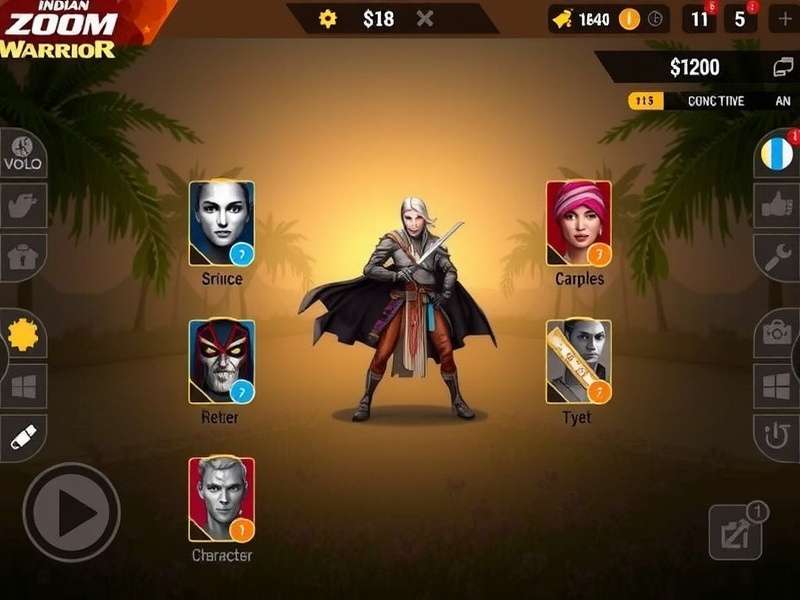Indian Zoom Warrior Gameplay Screenshot